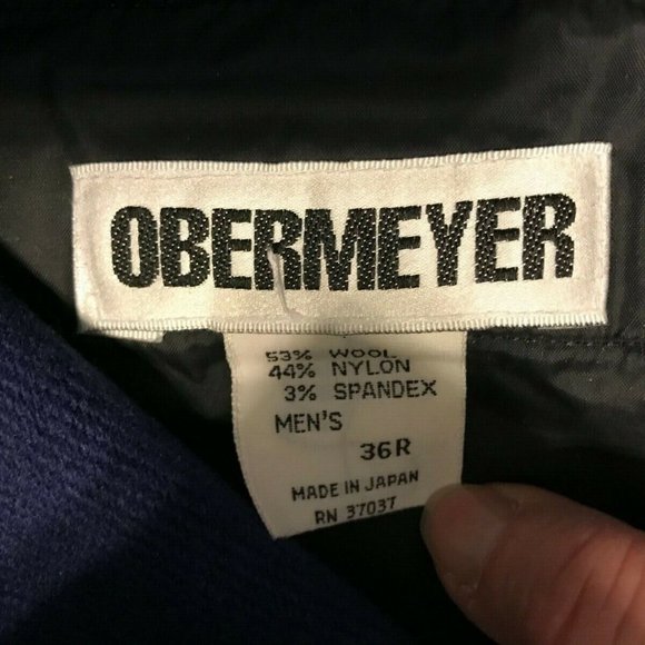 Obermeyer Ski Pants - Navy Blue - Heavy - Size 36R - Picture 5 of 9